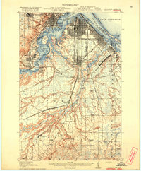 Superior 1917 topographic map thumbnail