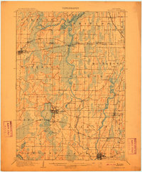 Waterloo 1910 topographic map thumbnail