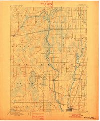 Waterloo 1894 topographic map thumbnail
