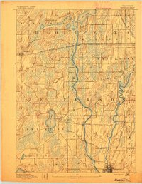 Waterloo 1891 topographic map thumbnail