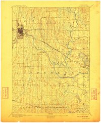 Watertown 1894 topographic map thumbnail