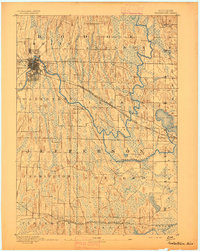 Watertown 1892 topographic map thumbnail