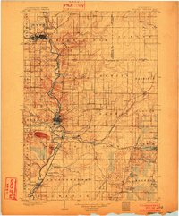 Wausau 1902 topographic map thumbnail