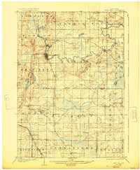 West Bend 1904 topographic map thumbnail