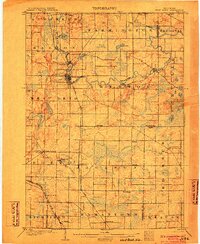 West Bend 1904 topographic map thumbnail