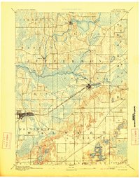 Whitewater 1893 topographic map preview