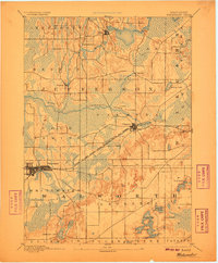 Whitewater 1893 topographic map preview