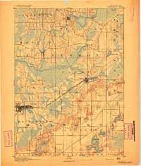 Whitewater 1893 topographic map thumbnail