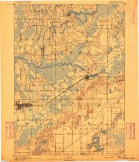 Whitewater 1892 topographic map preview