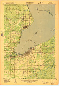 Ashland 1947 topographic map thumbnail