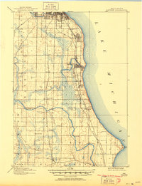 Bayview 1901 topographic map thumbnail