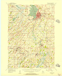 Beaver Dam 1955 topographic map thumbnail