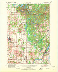 Bloomer 1949 topographic map thumbnail