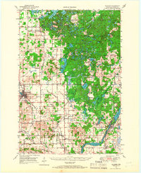 Bloomer 1949 topographic map thumbnail