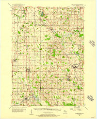 Campbellsport 1955 topographic map thumbnail