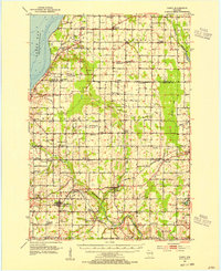 Casco 1952 topographic map preview