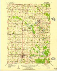 Chilton 1954 topographic map thumbnail