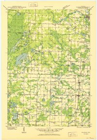 Coleman 1950 topographic map thumbnail