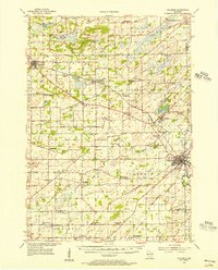 Columbus 1955 topographic map thumbnail