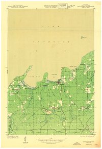 Cornucopia 1946 topographic map preview