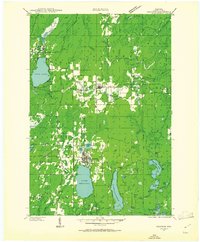 Crandon 1939 topographic map thumbnail