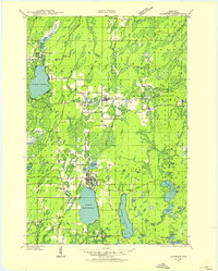 Crandon 1939 topographic map thumbnail
