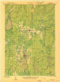 Crandon 1947 topographic map thumbnail