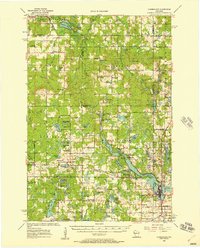 Cumberland 1956 topographic map thumbnail