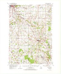 Denmark 1954 topographic map thumbnail