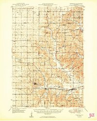 Downing topographic map thumbnail