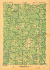 Dunbar 1947 topographic map thumbnail