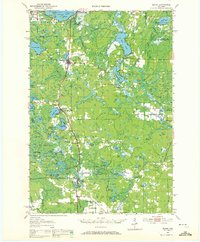 Elcho 1950 topographic map thumbnail