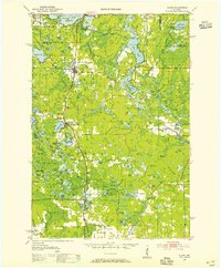 Elcho 1950 topographic map thumbnail