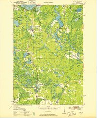 Elcho 1950 topographic map thumbnail