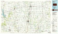 Chanute 1985 topographic map thumbnail