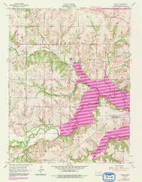 Clinton 1955 topographic map thumbnail