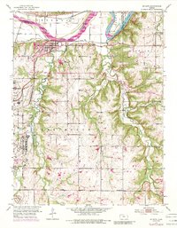 De Soto 1951 topographic map thumbnail