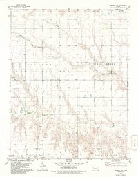 Grinnell NE 1979 topographic map thumbnail