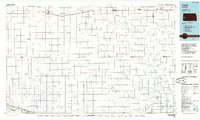 Leoti 1985 topographic map thumbnail
