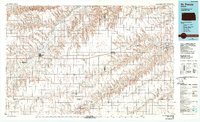 St. Francis 1985 topographic map thumbnail