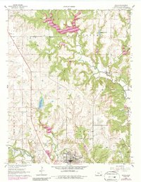 Sedan 1962 topographic map thumbnail