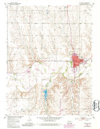 Stockton 1953 topographic map thumbnail