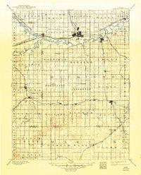 Abilene 1894 topographic map preview