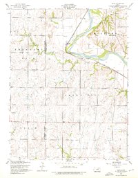 Alida 1955 topographic map thumbnail