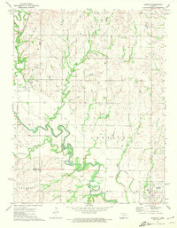 Americus 1972 topographic map thumbnail
