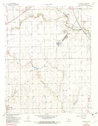 Bayneville 1961 topographic map thumbnail