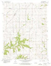 Bucyrus 1956 topographic map thumbnail