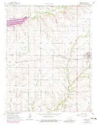 Burden 1964 topographic map thumbnail