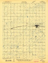 Colby 1943 topographic map thumbnail