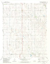 Coldwater NE 1980 topographic map thumbnail